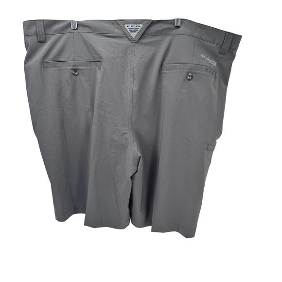 Columbia PFG Shorts Mens 48 (49x10 ACTUAL) UPF 50+ Grander Marlin II Gray NEW - Picture 3 of 10